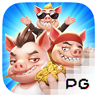 Three Crazy Piggies